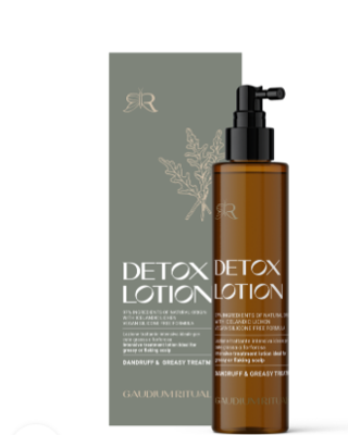 Roverhair Gaudium Rituals Detox Lotion 100ml | Voor Vette Hoofdhuid