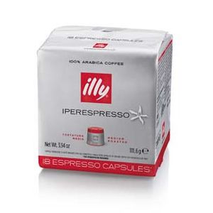 Illy iperespresso capsules classico normale branding (18st)