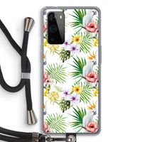 Gele kuif: OnePlus 9 Pro Transparant Hoesje met koord