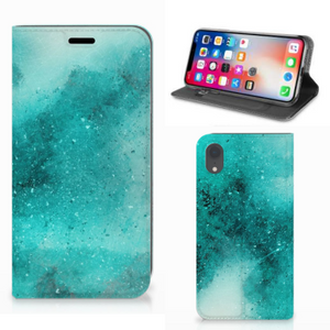 Bookcase Apple iPhone Xr Painting Blue