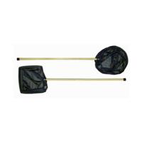 KNS KNS hobbynet 26x24cm + houten steel 80cm KNS KNS hobbynet 26x24cm + houten steel 80cm