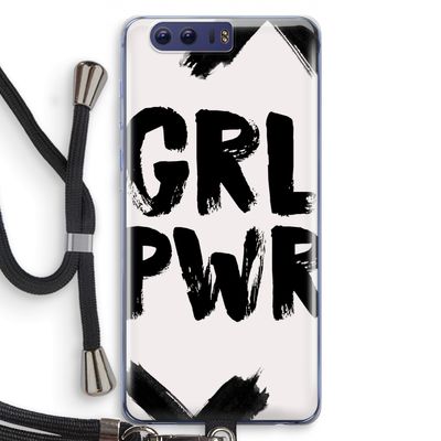 Girl Power #2: Honor 9 Transparant Hoesje met koord