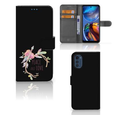 Motorola Moto E32 | Moto E32s Leuk Hoesje Boho Text Motorola Moto E32 | Moto E32s Leuk Hoesje Boho Text