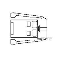 TE Connectivity TE AMP Shielded Data Link Shielded Data Link 5-520532-2 1 stuk(s)