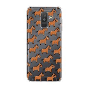 Pony: Samsung Galaxy A6 Plus (2018) Transparant Hoesje