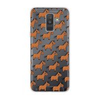 Pony: Samsung Galaxy A6 Plus (2018) Transparant Hoesje Pony: Samsung Galaxy A6 Plus (2018) Transparant Hoesje