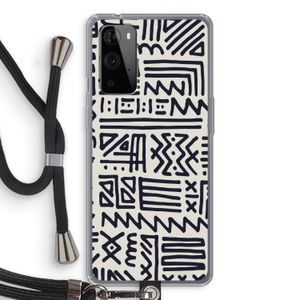Marrakech print: OnePlus 9 Pro Transparant Hoesje met koord
