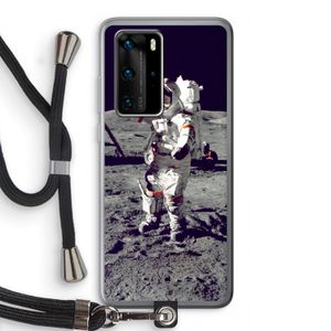 Spaceman: Huawei P40 Pro Transparant Hoesje met koord