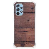 Samsung Galaxy A73 Stevig Telefoonhoesje Old Wood