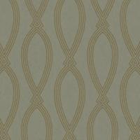 Dutch Wallcoverings Memento Br. - Groen/Goud