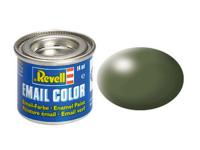 Revell Olive green, silk RAL 6003 14 ml-tin schaalmodel onderdeel en -accessoire Verf