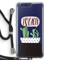 I love cacti: Honor 9 Transparant Hoesje met koord