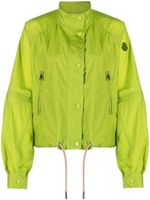 Moncler veste légère à col montant - Vert - thumbnail