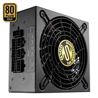 Sharkoon SilentStorm SFX Gold power supply unit 500 W 20+4 pin ATX Zwart - thumbnail