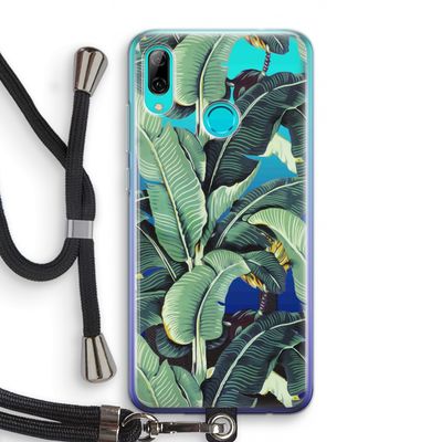 Bananenbladeren: Huawei P Smart (2019) Transparant Hoesje met koord