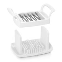 Metaltex kitchen helpers slicy wit/rvs