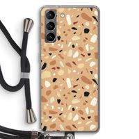 Terrazzo N°17: Samsung Galaxy S21 Transparant Hoesje met koord