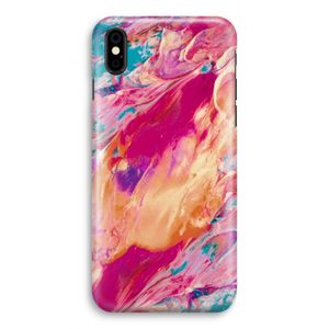 Pastel Echoes: iPhone Xs Volledig Geprint Hoesje