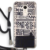 Marrakech print: Xiaomi Redmi 5 Transparant Hoesje met koord
