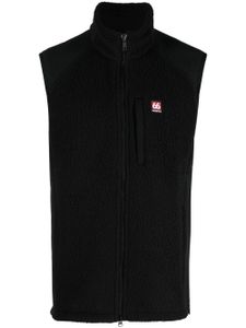 66 North gilet Tindur zippé en polaire - Noir