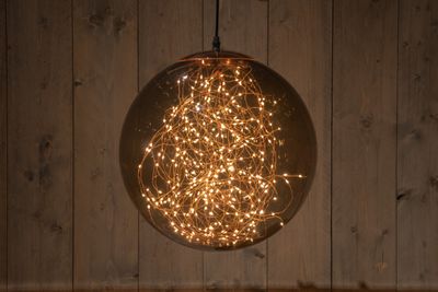 BAL SMOKEY 35CM/ 300LED CLASSIC WARM 8/16UUR TIMER INDOOR/OUTDOOR - Annas collection