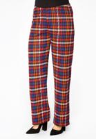 Yoek Trousers CHECK | Rood | Maat 54/56