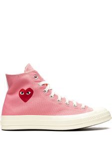 Converse x CDG baskets montantes Chuck 70 - Rose