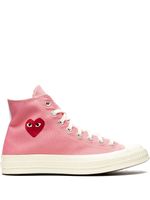 Converse x CDG baskets montantes Chuck 70 - Rose