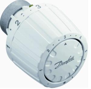 Kirchhoff DANFOSS thermostaatkop, wit, 26 mm, met ingebouwde sensor - 013G2950