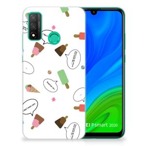 Huawei P Smart 2020 Siliconen Case IJsjes