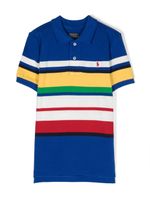 Ralph Lauren Kids polo à logo Polo Pony brodé - Bleu