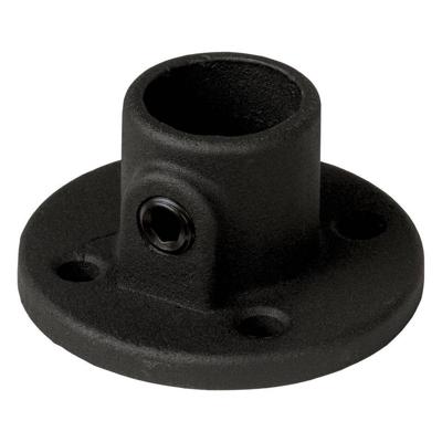 Leen Bakker - 1 Steun In De Dag Ø28 Mm - Mat - Metaal - Zwart