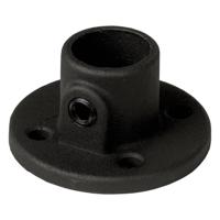 Leen Bakker - 1 Steun In De Dag Ø28 Mm - Mat - Metaal - Zwart