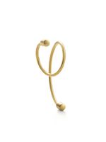 Shihara boucle d'oreille Twist Curl 02 en or 18ct