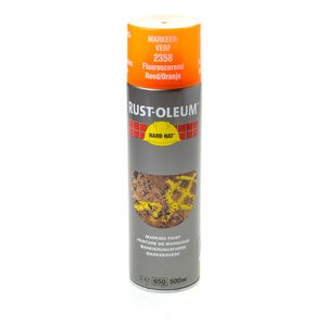 Spuitbus markeerverf rood-oranje 500ml 2358.