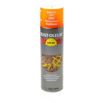 Spuitbus markeerverf rood-oranje 500ml 2358.