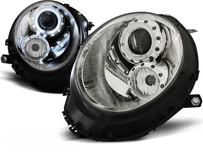 Tuning-Tec Koplampen BMW MINI (COOPER) 06-14 ANGEL EYES CHROOM