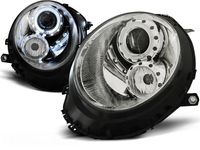 Tuning-Tec Koplampen BMW MINI (COOPER) 06-14 ANGEL EYES CHROOM - thumbnail