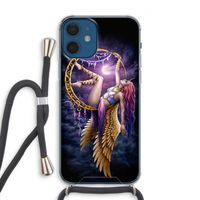 Aerial Angel: iPhone 12 Transparant Hoesje met koord