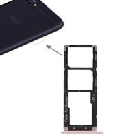 2 SIM-kaarthouder + Micro SD Card lade voor Asus ZenFone 4 Max ZC520KL (goud)