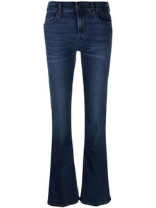 7 For All Mankind jean bootcut à taille mi-haute - Bleu