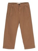 Zhoe & Tobiah Broek met geplooid detail - Bruin - thumbnail