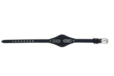Horlogeband Fossil ES3429 Onderliggend Leder Blauw 8mm