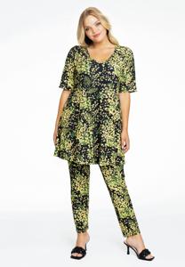 Yoek Pencil trousers MIMOSA | Zwart | Maat 58/60