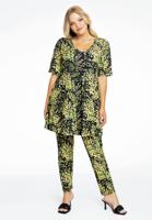 Yoek Pencil trousers MIMOSA | Zwart | Maat 58/60 Yoek Pencil trousers MIMOSA | Zwart | Maat 58/60