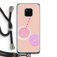 Donut: Huawei Mate 20 Pro Transparant Hoesje met koord