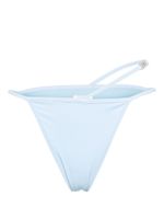 GCDS bas de bikini Sita à plaque logo - Bleu