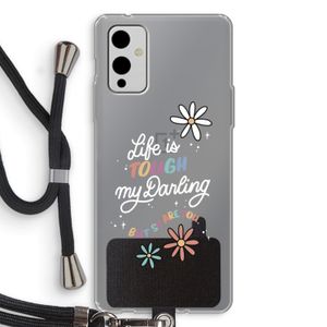 Tough Life: OnePlus 9 Transparant Hoesje met koord