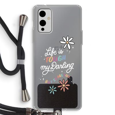 Tough Life: OnePlus 9 Transparant Hoesje met koord