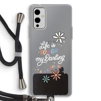Tough Life: OnePlus 9 Transparant Hoesje met koord